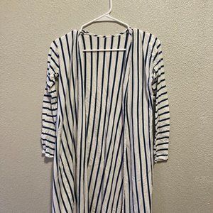Used long open front shrug